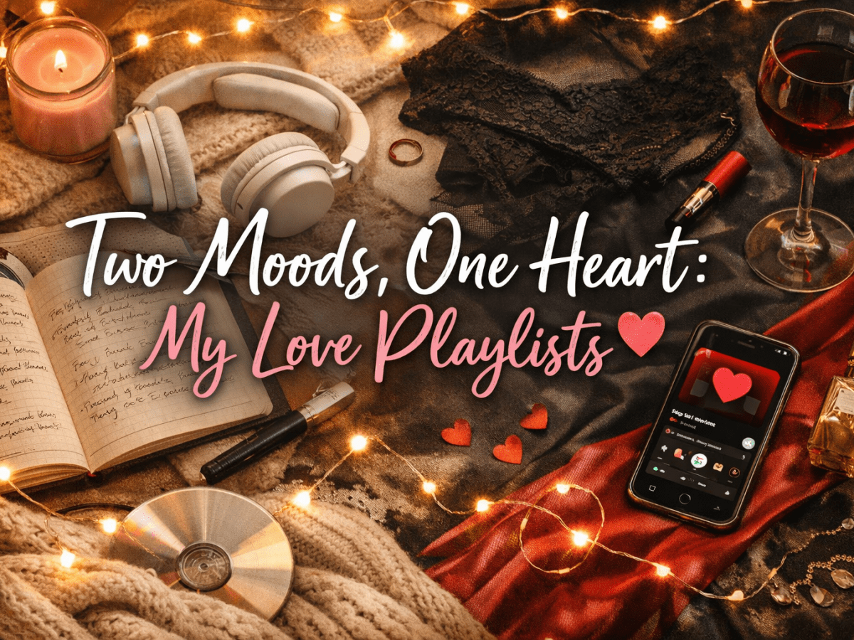 🎧 Two Moods, One Heart: My Love&nbsp;Playlists