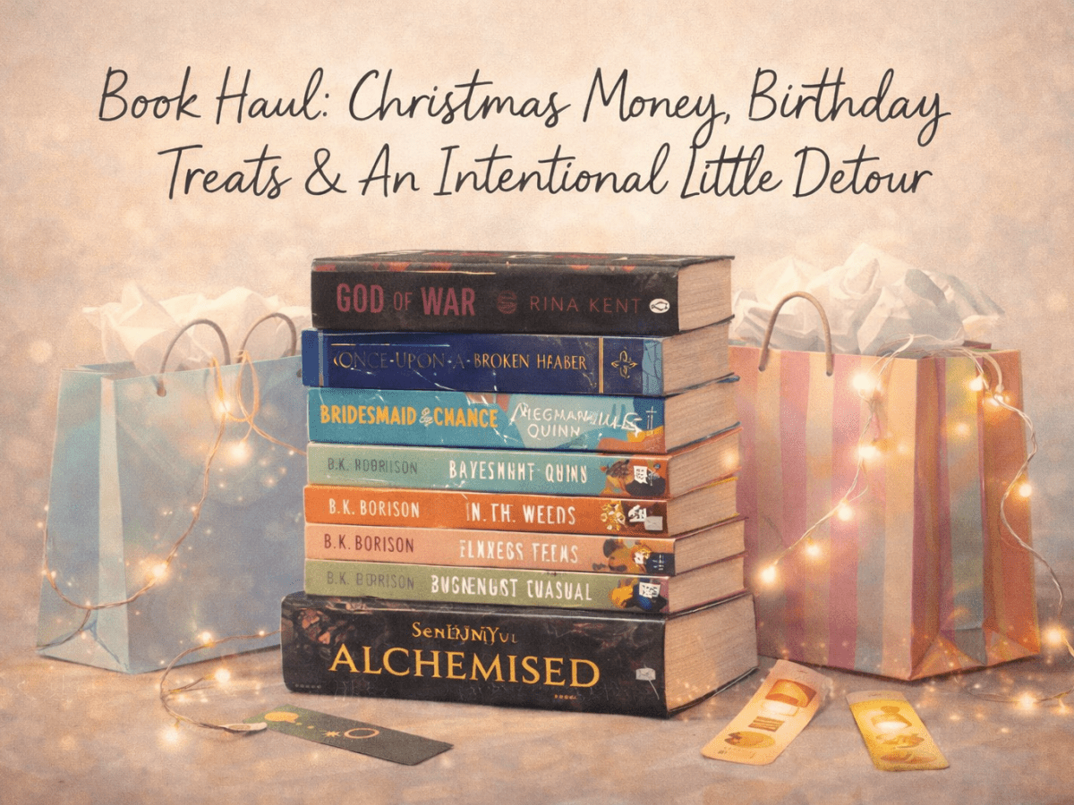 📚 Book Haul: Christmas Money, Birthday Treats & An Intentional Little&nbsp;Detour